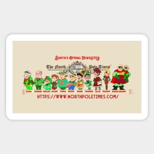 North pole times Sticker